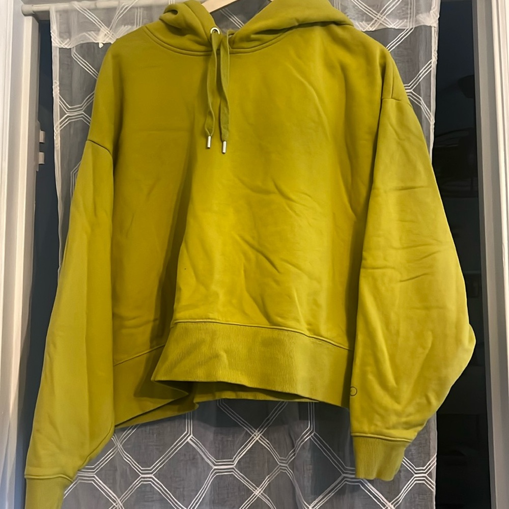 Chartreuse hoodie